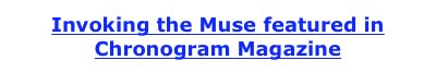 Invoking the Muse featured in Chronogram Magazine